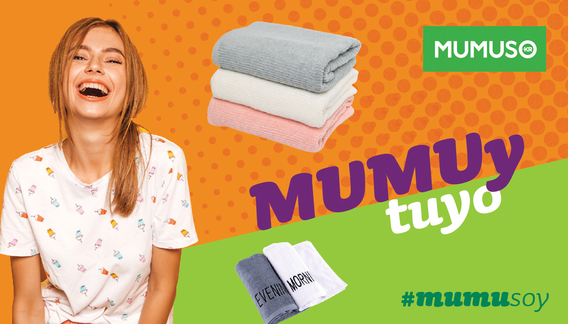 Women smiling with towels