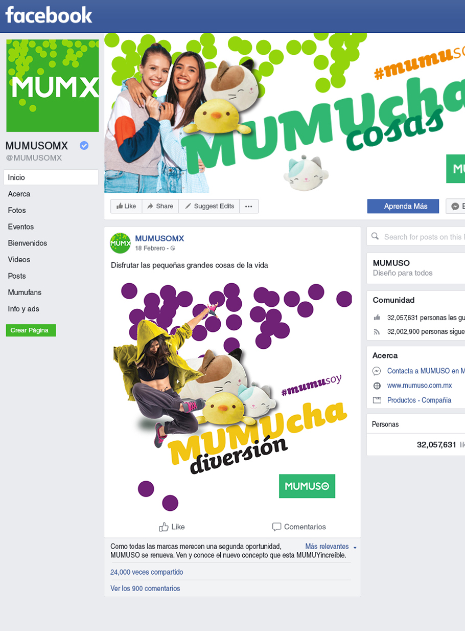 MUMUSO Facebook
